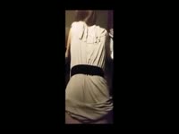 amateur girlfriend rides reverse cowgirl until she